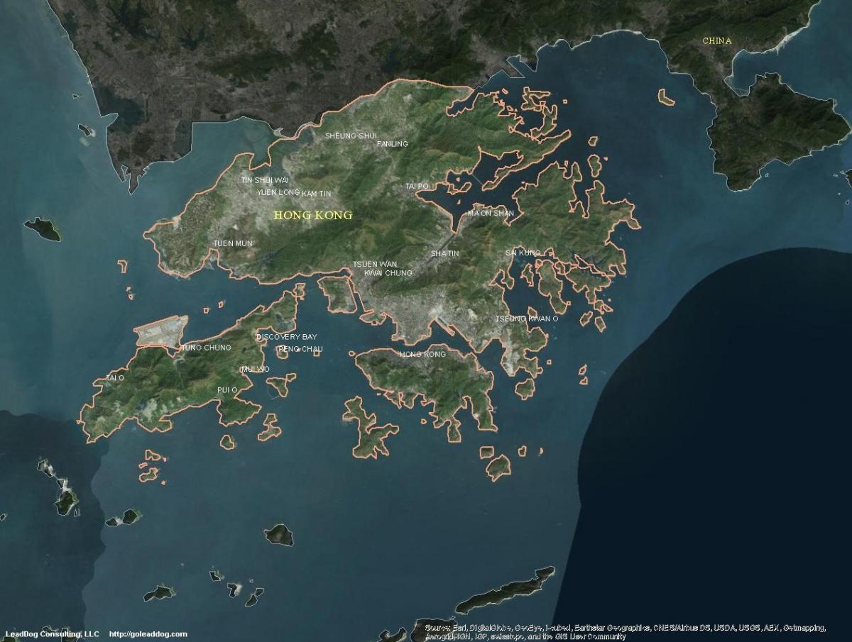 mapa Macau 3d
