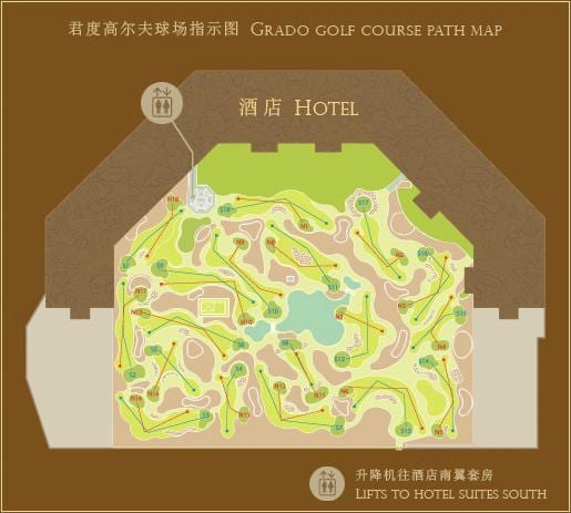 venetian Macao mapě