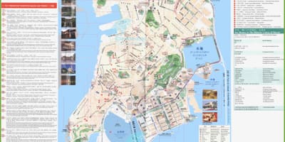 Macau autobusové trasy mapě