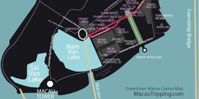 Mapa mgm Macau