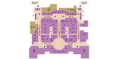 Mapa pařížského Macau