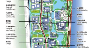 University of Macau mapě